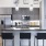 modern kitchen with bar seating  | Avanti St Pete