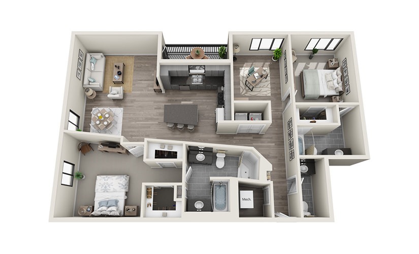 B12D Floor Plan