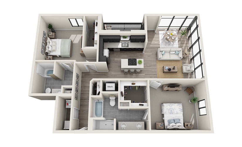 B6 Floor Plan